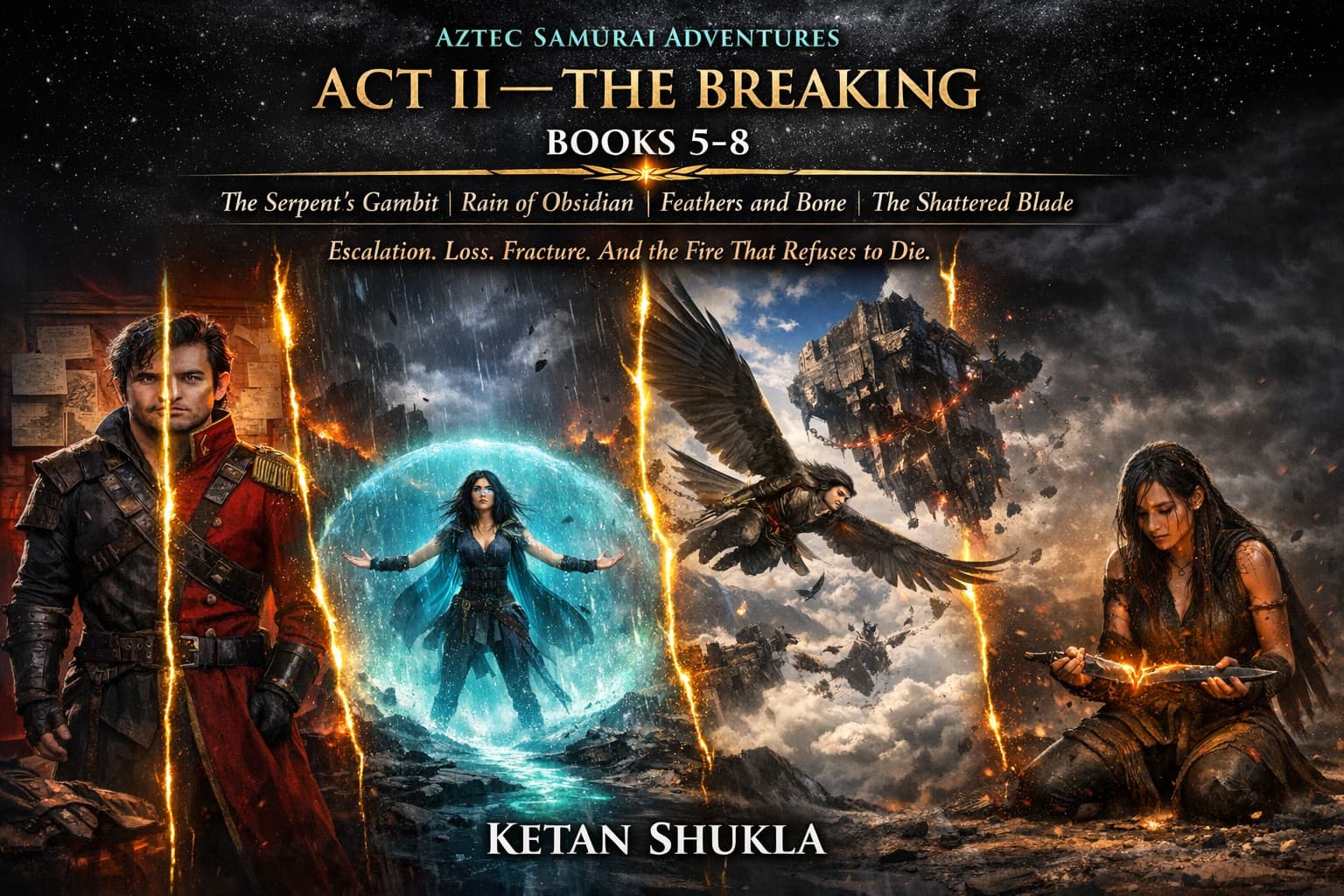 Act II — The Breaking (Books 5–8)