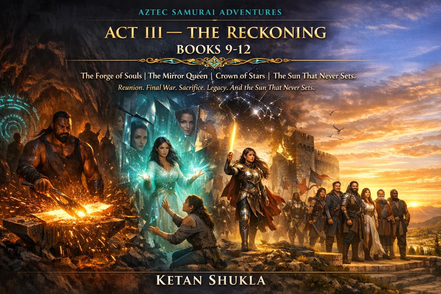 Act III — The Reckoning (Books 9–12)